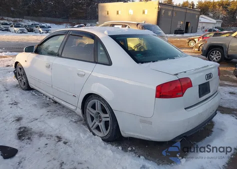 2008 Audi A4 2.0T z USA, uszkodzony, nr VIN WAUDF78E28A115615